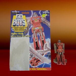Vintage 1984 GoBots "Water Walk" Plane